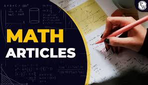 Best Article on Mathematics for My Website